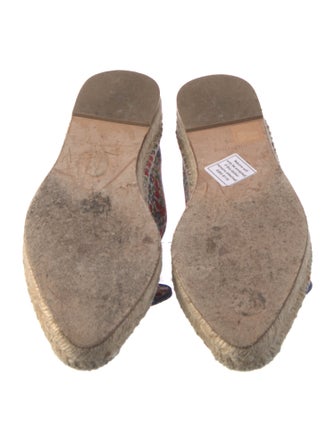 Sarah Flint Canvas Floral Print Espadrilles