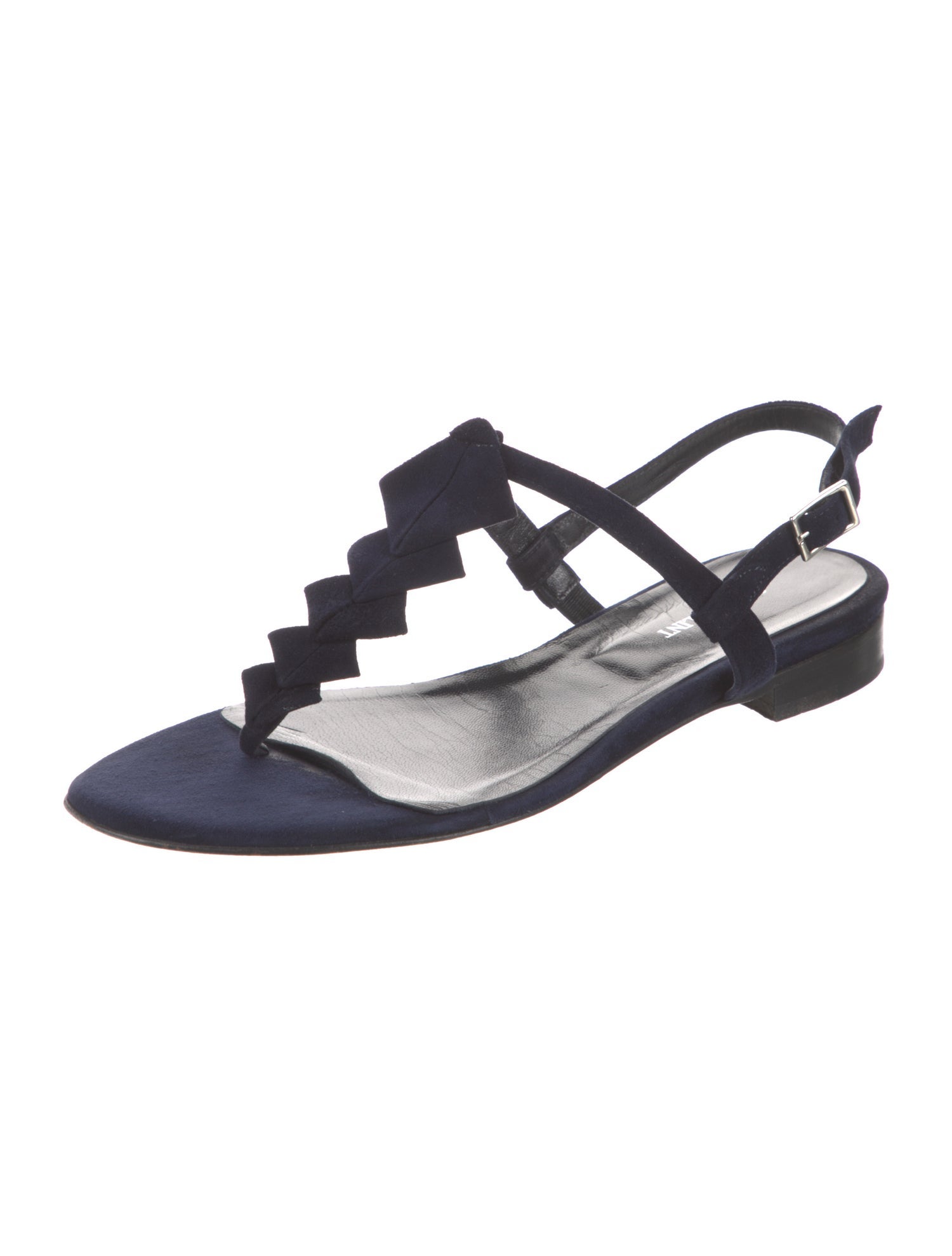 Sarah Flint Satin Slingback Sandals