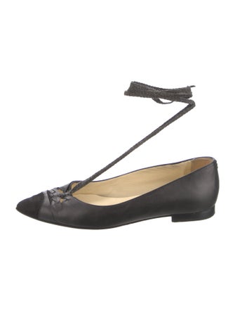 Sarah Flint Leather Ballet Flats