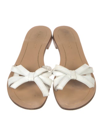 Sarah Flint Leather Slides