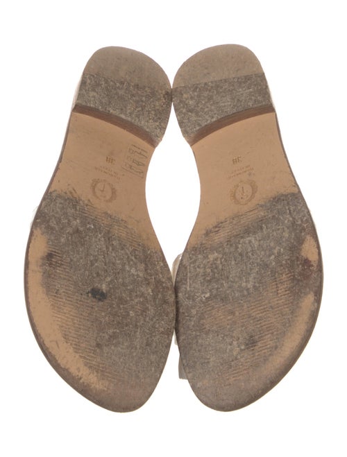 Sarah Flint Leather Slides