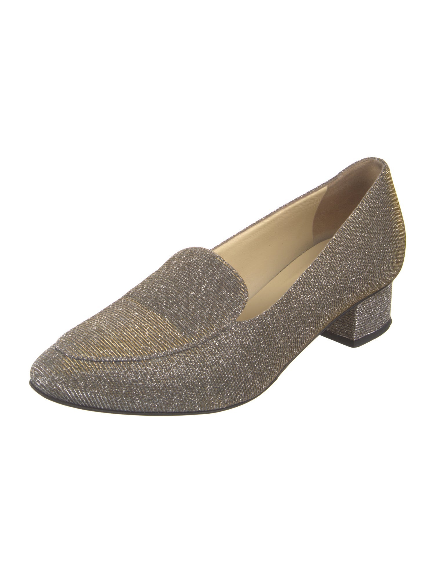 Sarah Flint Glitter Loafers