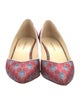 Sarah Flint Canvas Printed Pumps