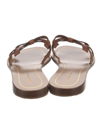 Sarah Flint Leather Slides
