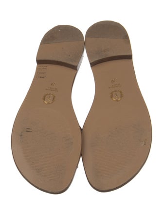 Sarah Flint Leather Slides