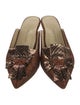 Sarah Flint Printed Bow Accents Mules