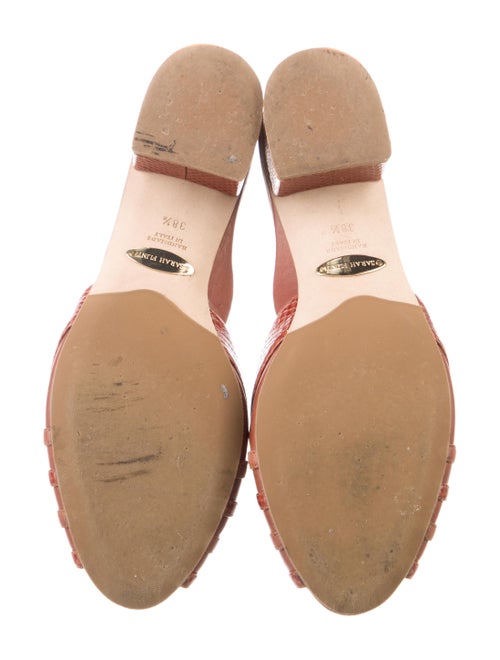 Sarah Flint Leather Slides