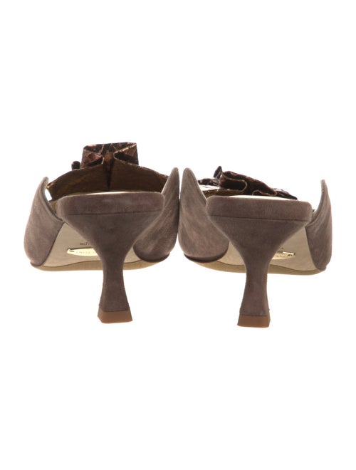Sarah Flint Suede Mules
