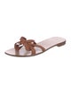 Sarah Flint Leather Slides