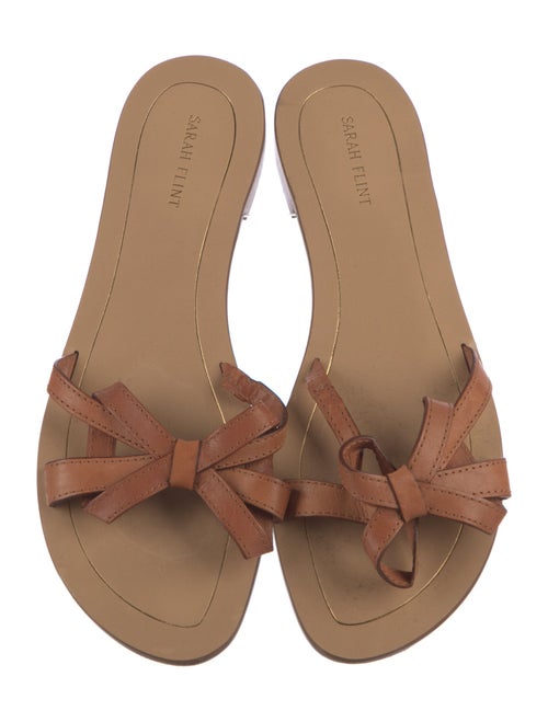 Sarah Flint Leather Slides