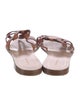 Sarah Flint Leather Slides