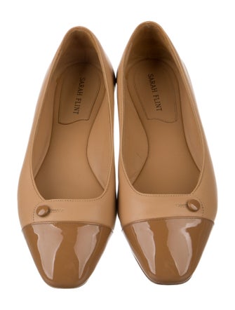 Sarah Flint Leather Ballet Flats