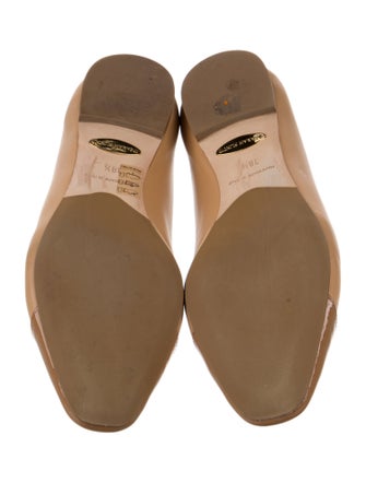 Sarah Flint Leather Ballet Flats