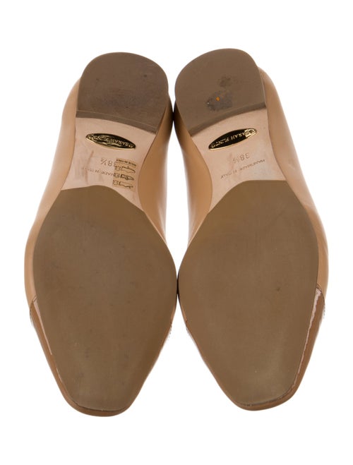 Sarah Flint Leather Ballet Flats