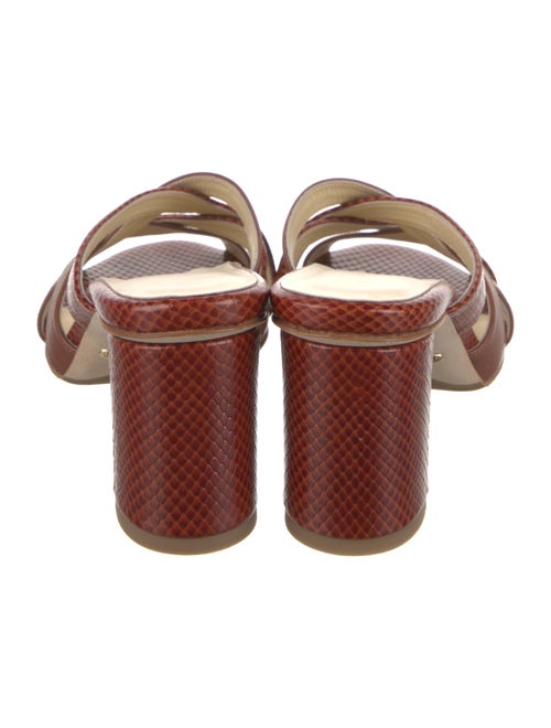 Sarah Flint Leather Slides