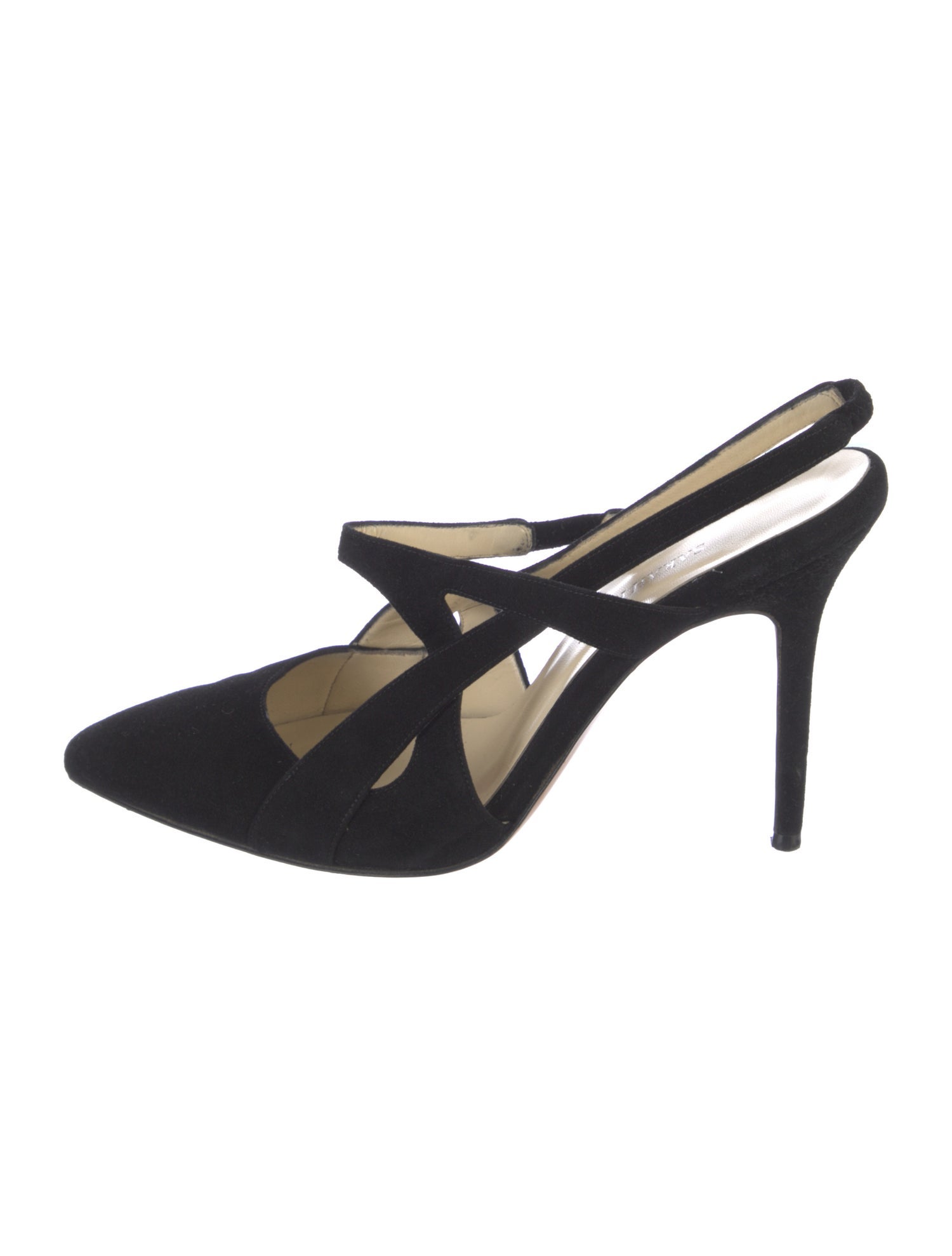 Sarah Flint Suede Slingback Sandals