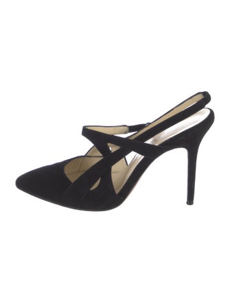 Sarah Flint Suede Slingback Sandals