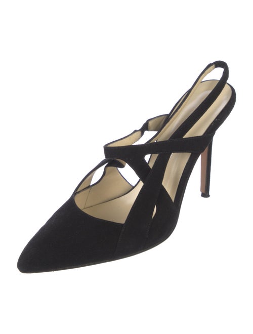 Sarah Flint Suede Slingback Sandals