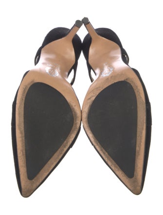 Sarah Flint Suede Slingback Sandals