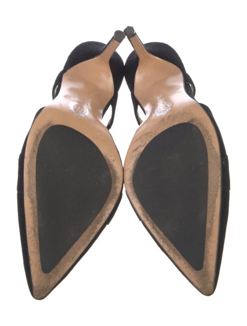 Sarah Flint Suede Slingback Sandals