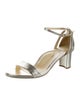 Sarah Flint Leather Cutout Accent Sandals