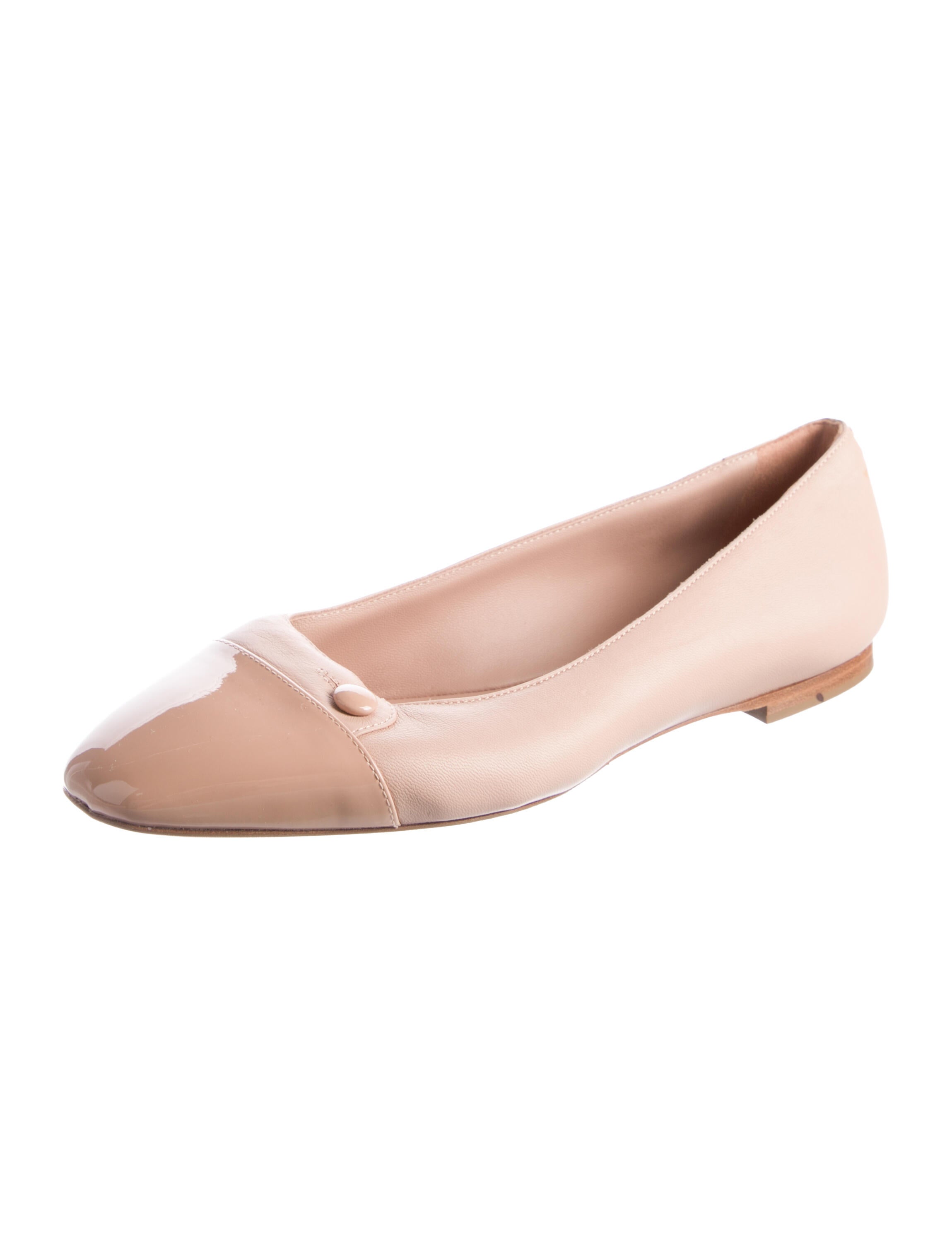 Sarah Flint Leather Ballet Flats