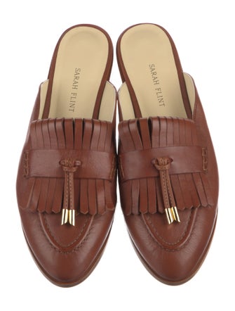 Sarah Flint Leather Mules