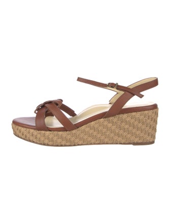 Sarah Flint Leather Espadrilles