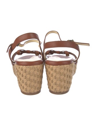 Sarah Flint Leather Espadrilles