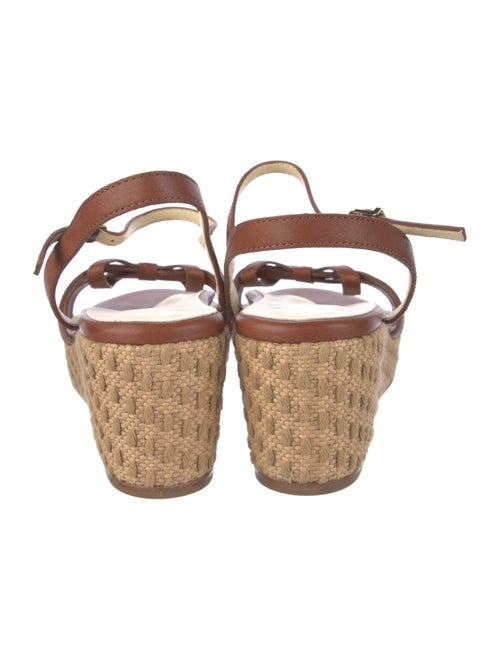 Sarah Flint Leather Espadrilles