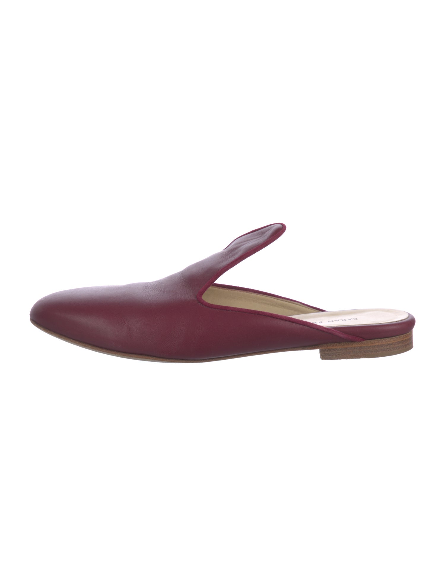 Sarah Flint Leather Mules