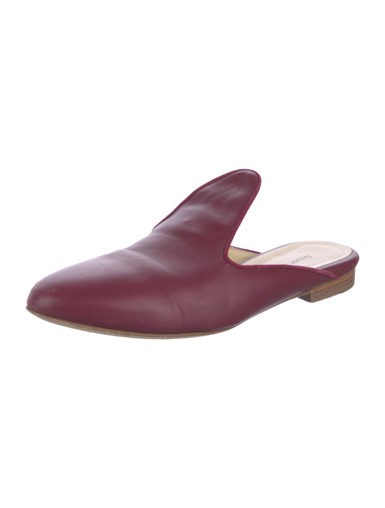 Sarah Flint Leather Mules