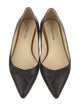 Sarah Flint Leather Bow Accents Flats