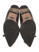 Sarah Flint Leather Bow Accents Flats