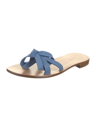 Sarah Flint Leather Slides