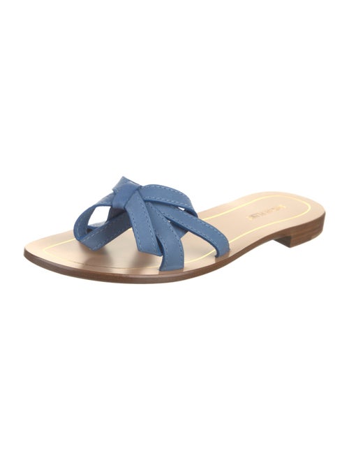 Sarah Flint Leather Slides