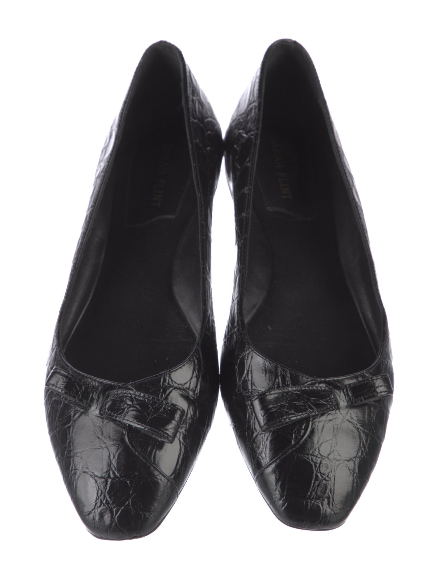 Sarah Flint Leather Ballet Flats