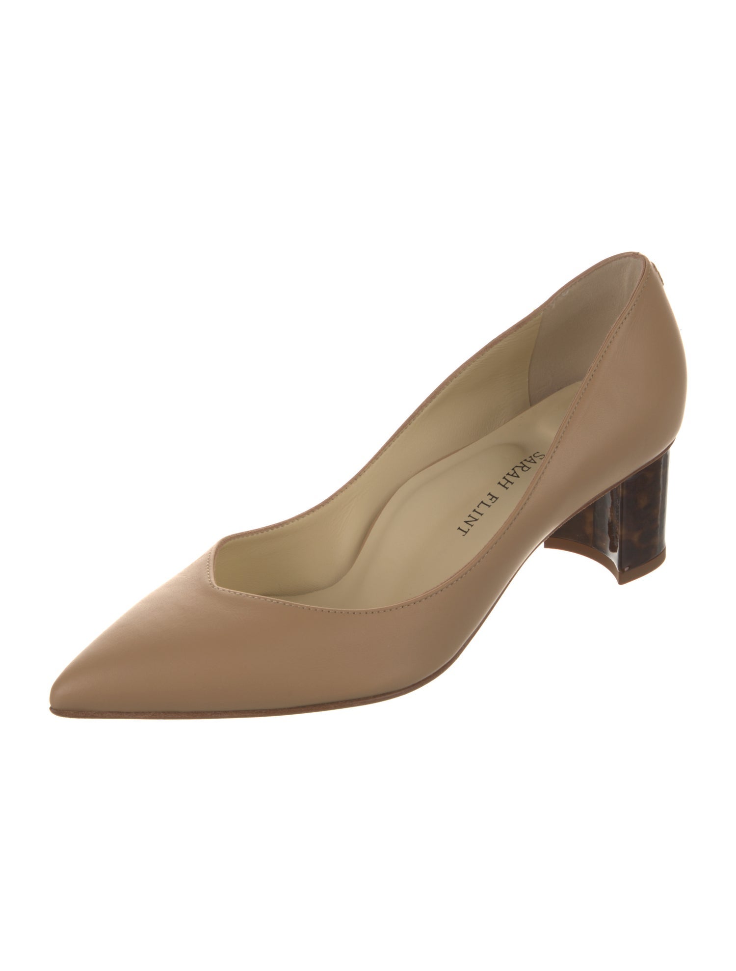 Sarah Flint Leather Pumps