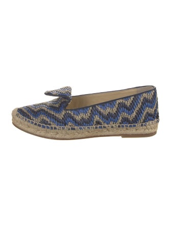 Sarah Flint Raffia Printed Espadrilles