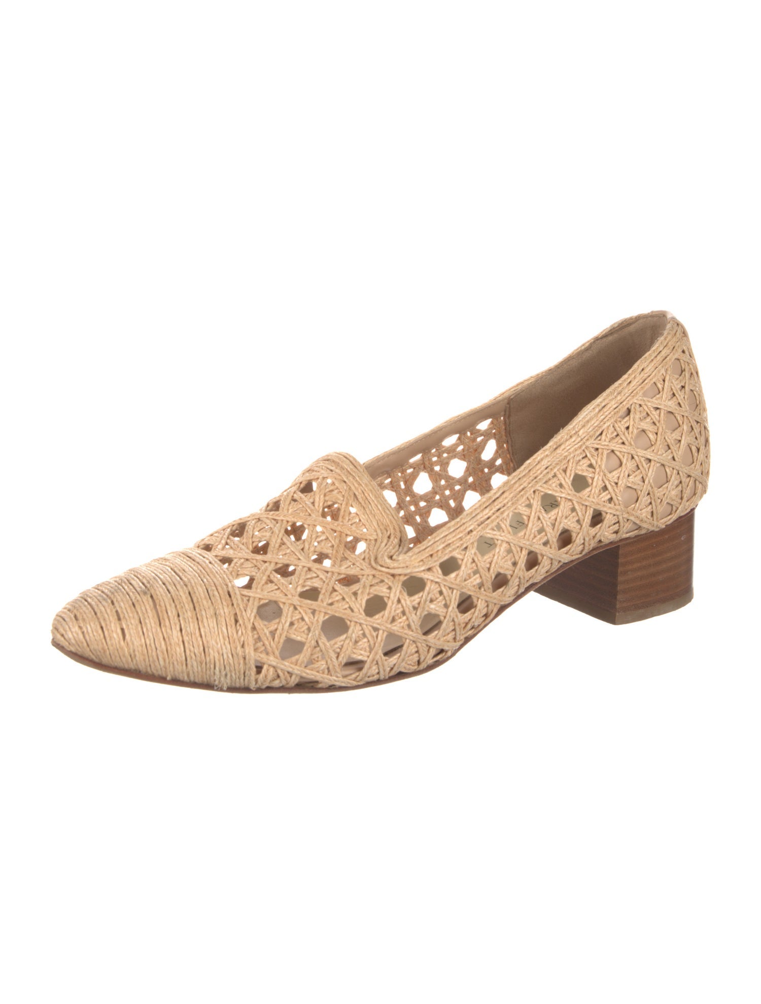 Sarah Flint Straw Pumps