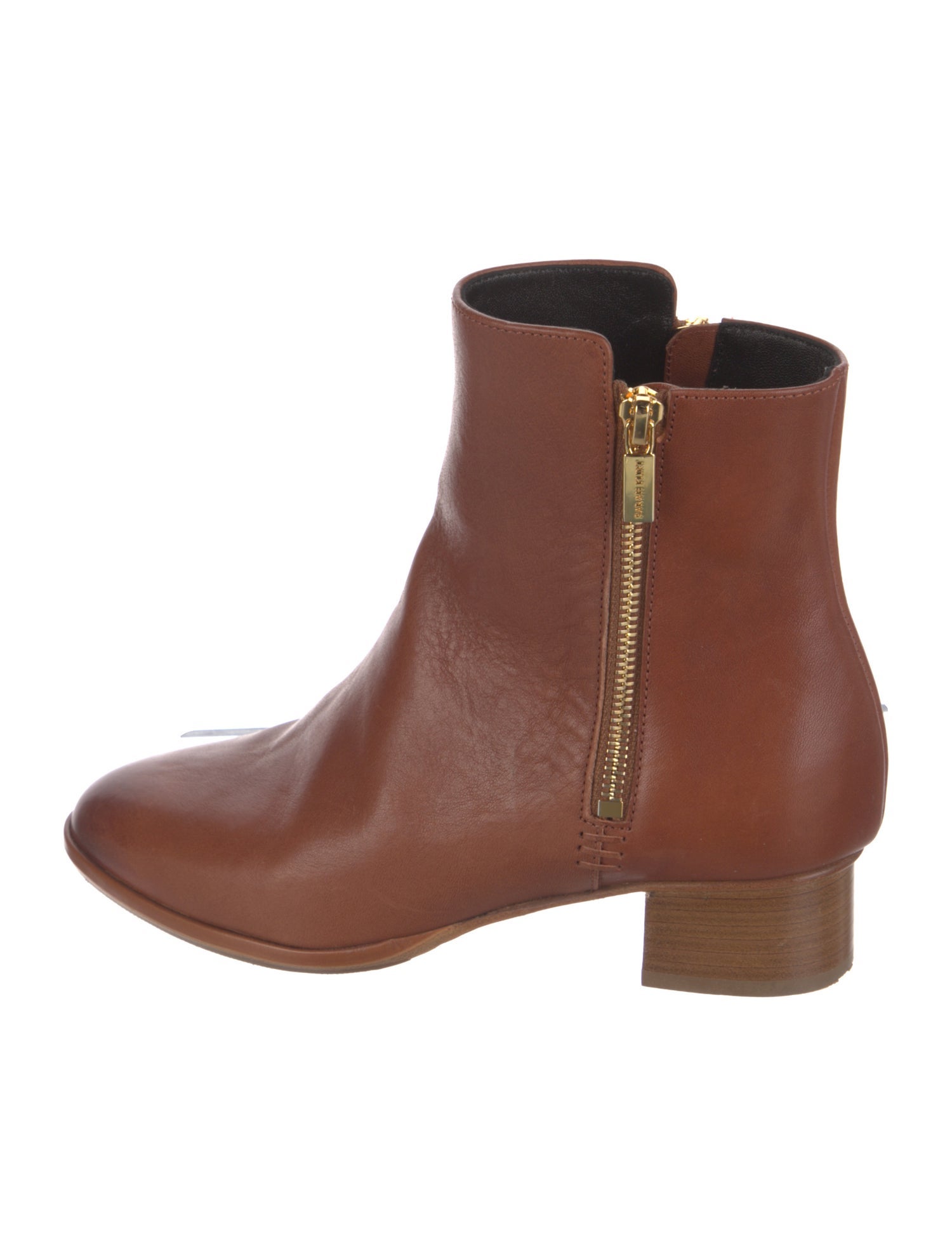 Sarah Flint Leather Moto Boots