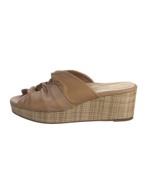 Sarah Flint Leather Espadrilles