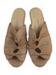 Sarah Flint Leather Espadrilles