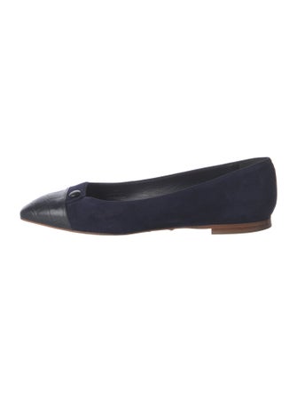 Sarah Flint Suede Flats