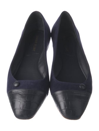Sarah Flint Suede Flats