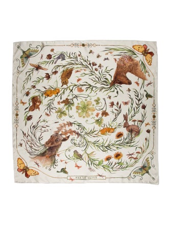 Sarah Flint Silk Printed Scarf