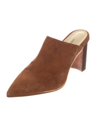 Sarah Flint Suede Mules