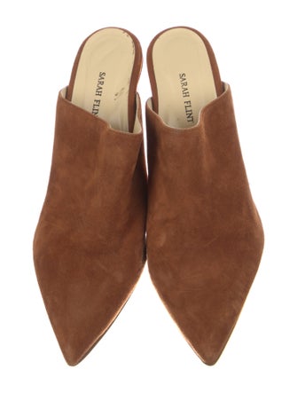 Sarah Flint Suede Mules