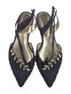 Sarah Flint Satin Slingback Flats