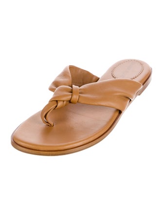 Sarah Flint Leather Slides